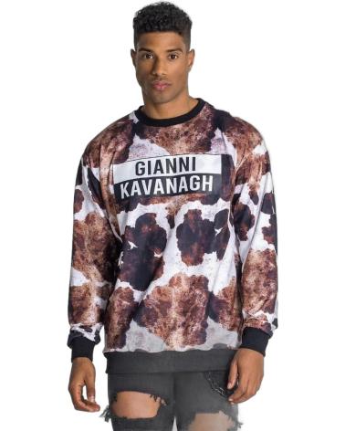 GIANNI KAVANAGH SUDADERA ACANALADA BLANCO