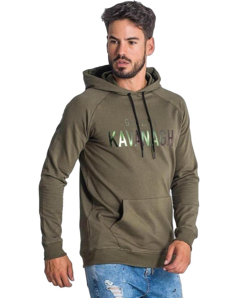 GIANNI KAVANAGH SUDADERA BLACK MYSTIC VERDE