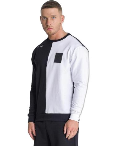 GIANNI KAVANAGH SUDADERA BLOCK NEGRO Y BLANCO