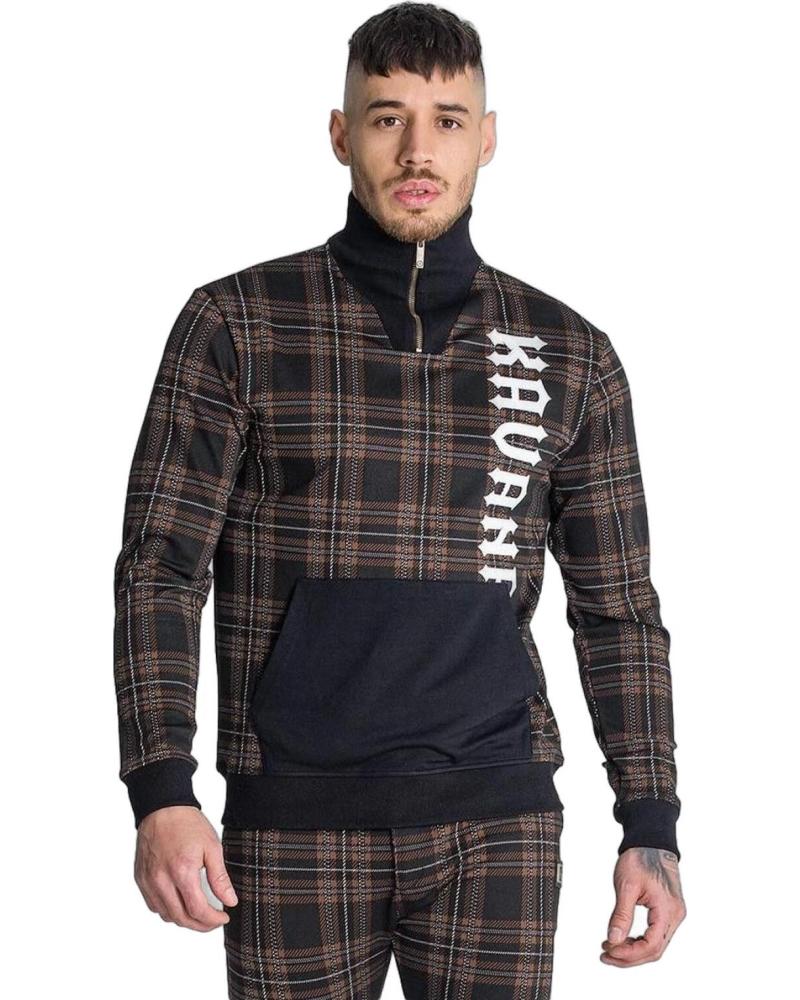 GIANNI KAVANAGH SUDADERA CHECKMATE NEGRO