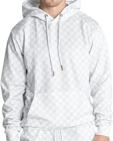 GIANNI KAVANAGH SUDADERA CLONE LOGO BLANCO