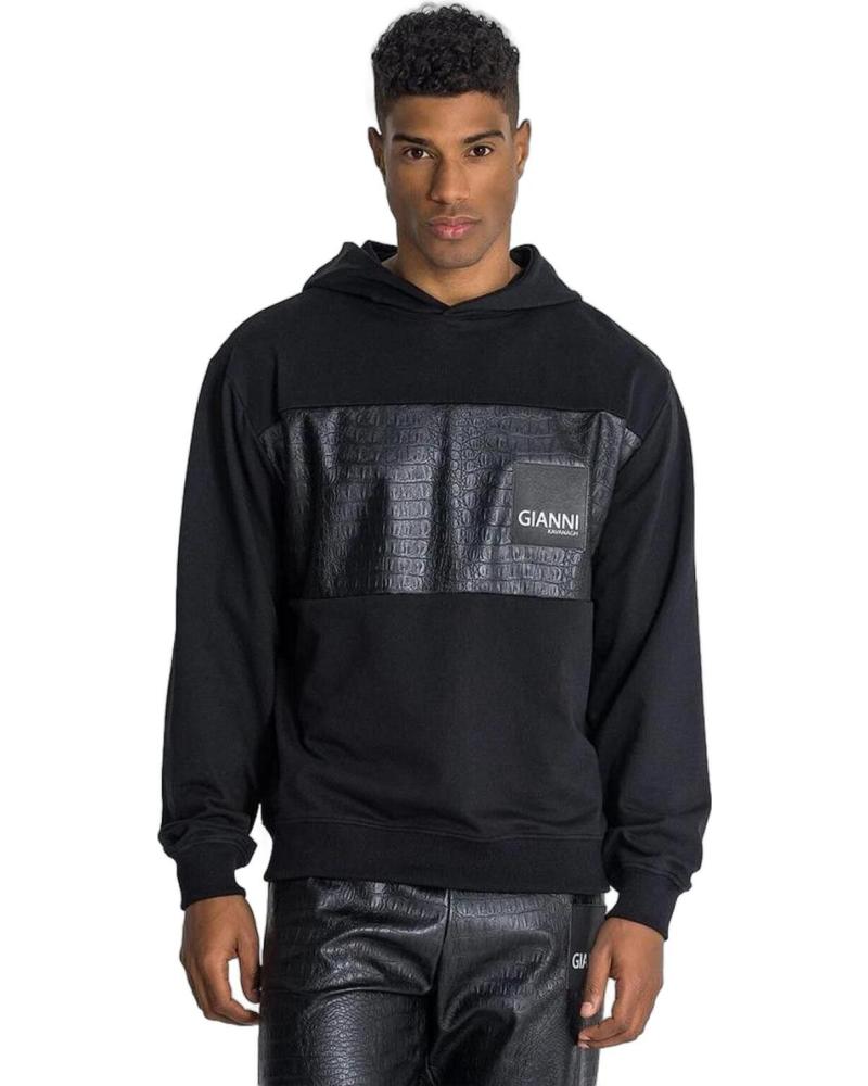 GIANNI KAVANAGH SUDADERA CON CAPUCHA BRONX NEGRO