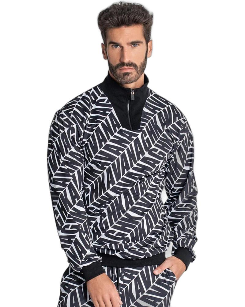 GIANNI KAVANAGH SUDADERA LOGO VICE NEGRO