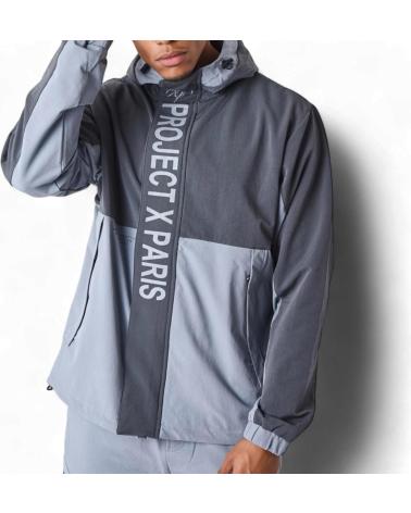 PROJECT X PARIS SUDADERA CON CAPUCHA BLOQUE DE COLOR GRIS