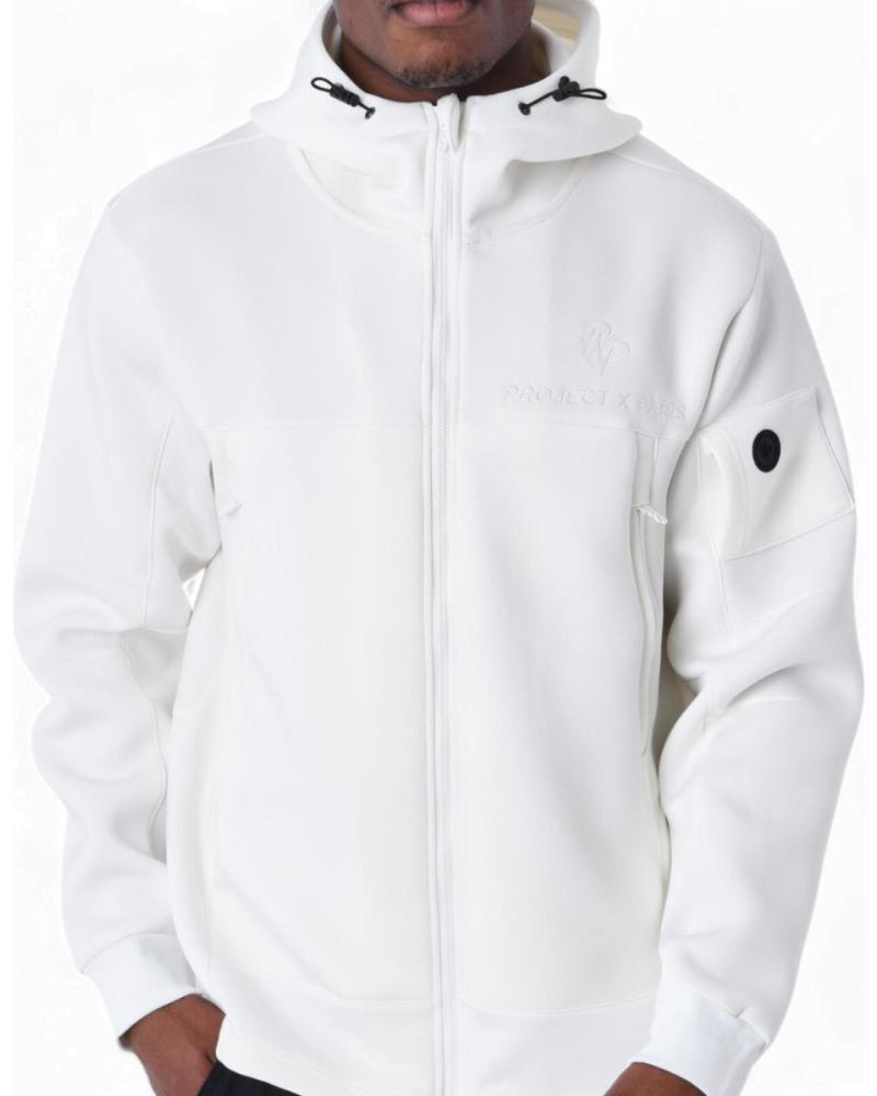 PROJECT X PARIS SUDADERA TECHWEAR BLANCO