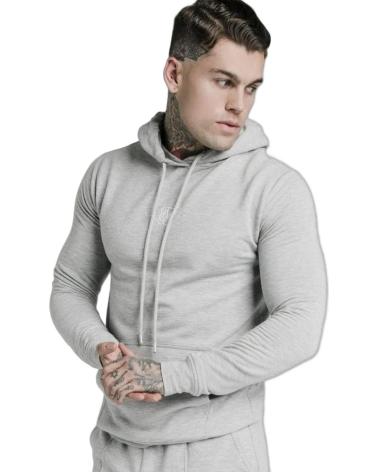 SIKSILK SUDADERA SMART OVERHEAD HOODIE GRIS