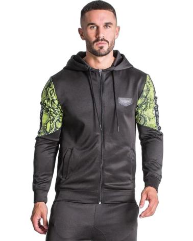 GIANNI KAVANAGH SUDADERAL NEGRA NEON DE SERPIENTE