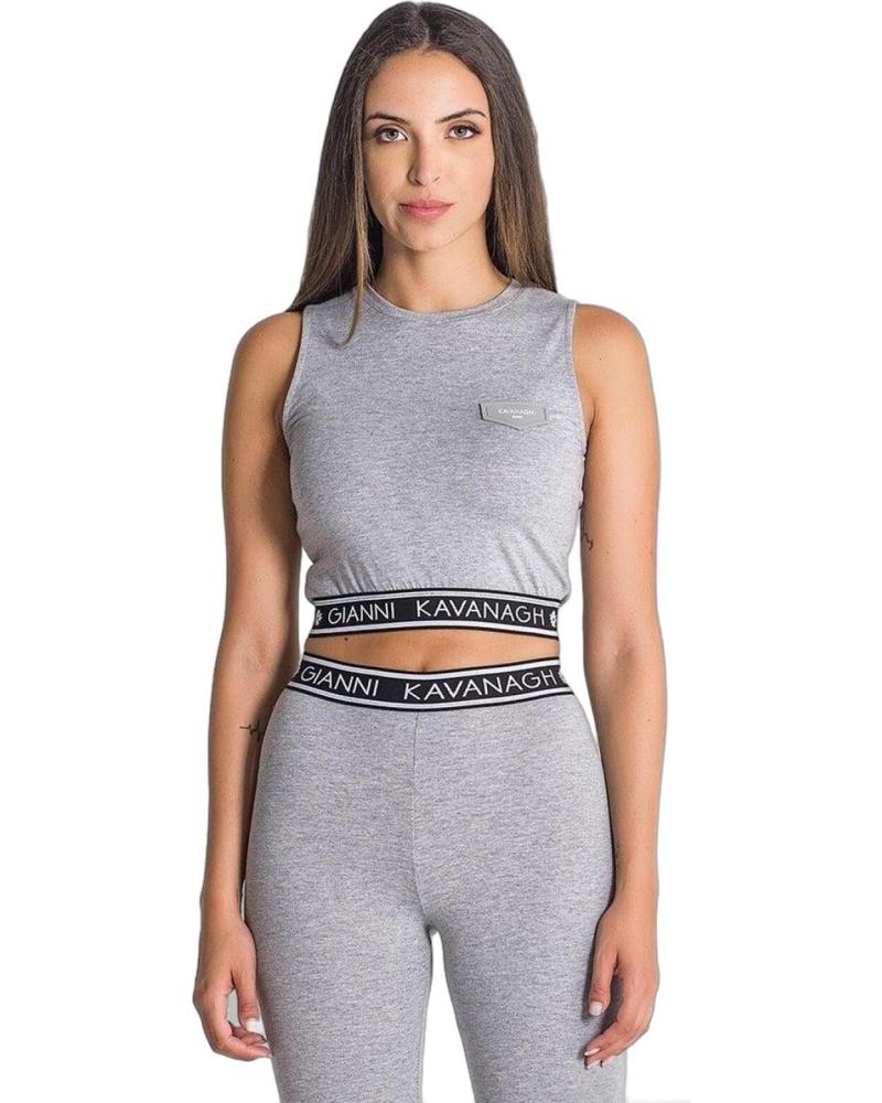 GIANNI KAVANAGH TOP CORE MELAGNE GRIS