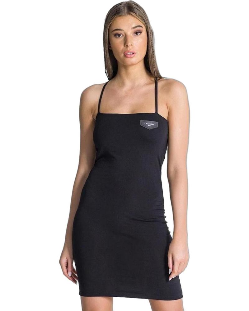 GIANNI KAVANAGH VESTIDO BASICO NEGRO