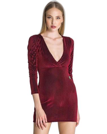 GIANNI KAVANAGH VESTIDO DESTINY BURDEOS