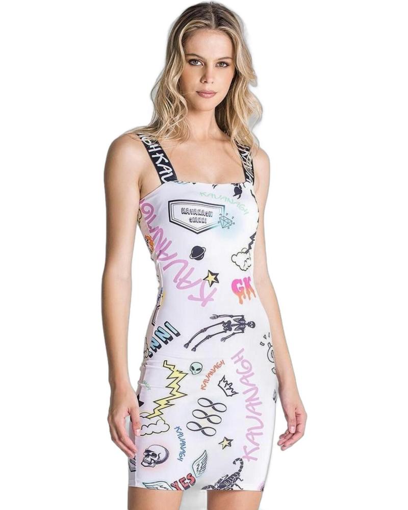 GIANNI KAVANAGH VESTIDO FUTURA BLANCO