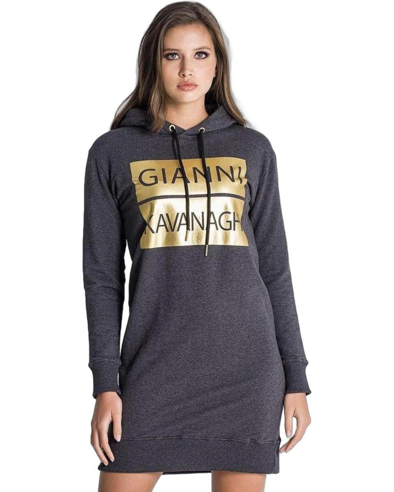 GIANNI KAVANAGH VESTIDO GK BOX ANTRACITA