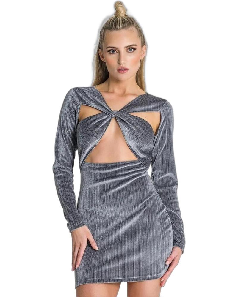 GIANNI KAVANAGH VESTIDO LIBERATION GRIS GIANNI KAVANAGH VESTIDO LIBERATION GRIS