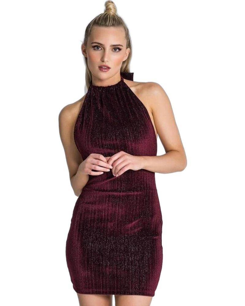 GIANNI KAVANAGH VESTIDO NOVEL BURDEOS GIANNI KAVANAGH VESTIDO NOVEL BURDEOS