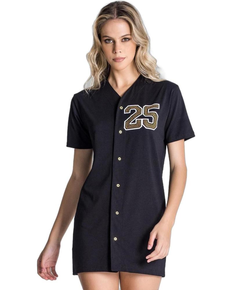 VESTIDO CURTO GIANNI KAVANAGH THE LIGUE PRETO