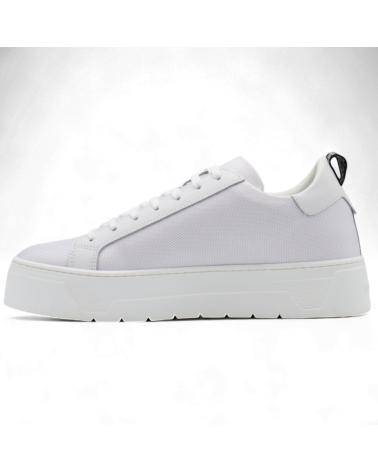 ANTONY MORATO ZAPATILLA METAL BOLD DE NYLON Y CUERO BLANCA