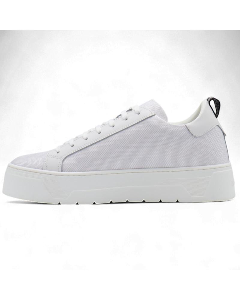 ANTONY MORATO ZAPATILLA METAL BOLD DE NYLON Y CUERO BLANCA
