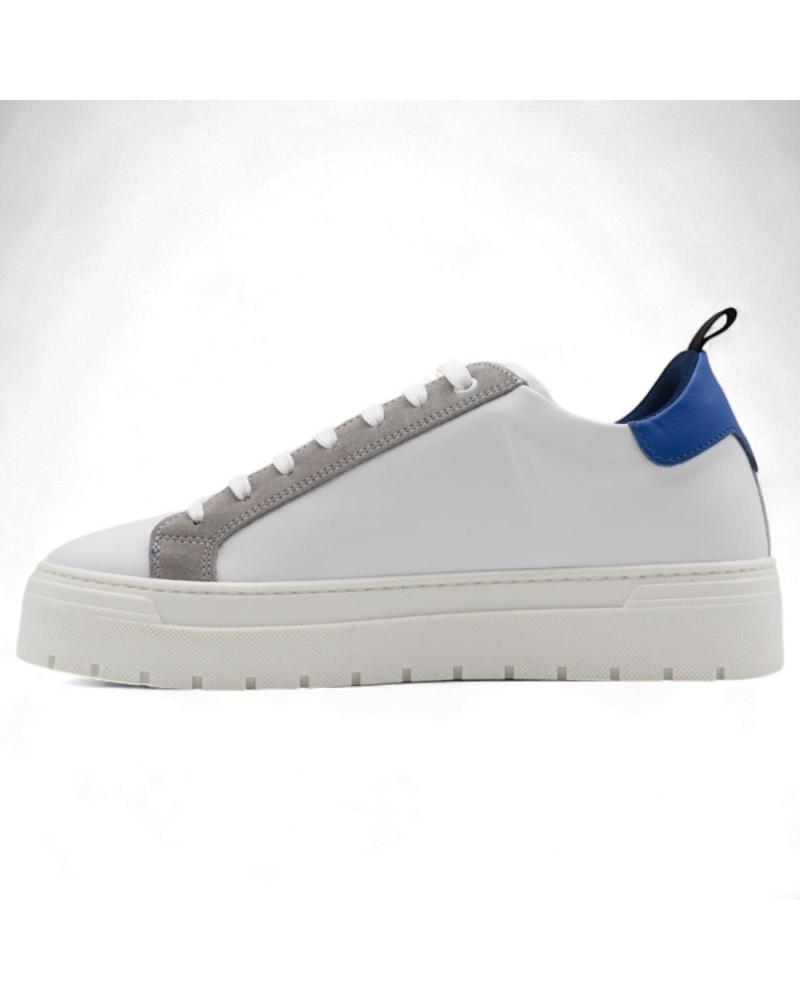 ANTONY MORATO ZAPATILLAS BLANCAS CON DETALLE MARINO EN PIEL