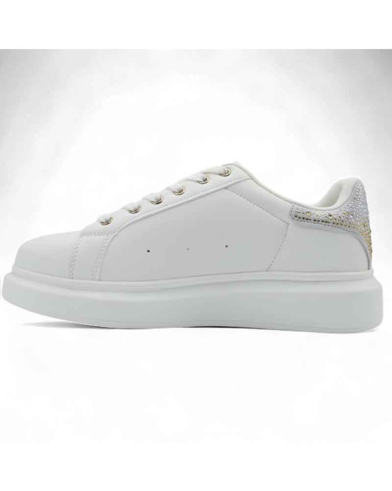 GIANNI KAVANAGH ZAPATILLAS CRYSTAL FADE BLANCAS