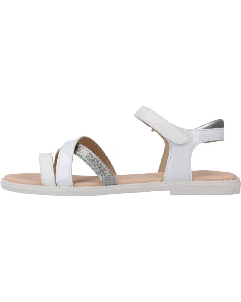 GEOX Sandalias Karly en blanco para ninas BLANCO