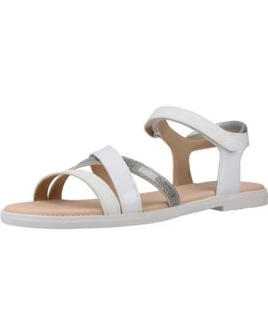 GEOX Sandalias Karly en blanco para ninas BLANCO