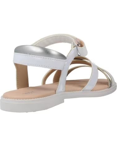 GEOX Sandalias Karly en blanco para ninas BLANCO