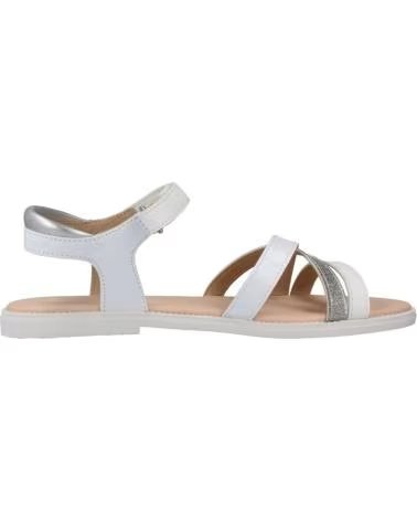 GEOX Sandalias Karly en blanco para ninas BLANCO