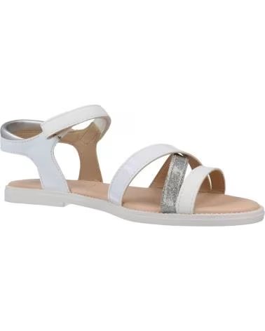 GEOX Sandalias Karly en blanco para ninas BLANCO