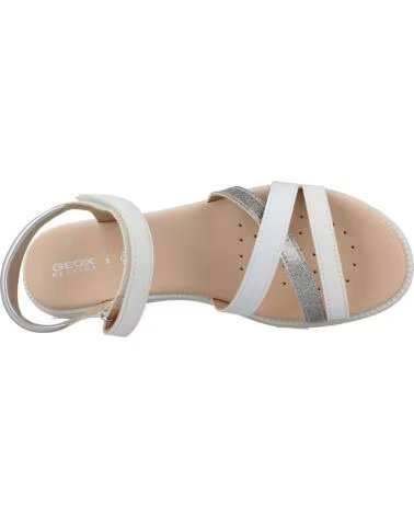 GEOX Sandalias Karly en blanco para ninas BLANCO