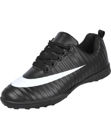 BOTAS DE FÚTBOL SALA BUBBLE BOBBLE N21-39 NEGRAS NEGRO