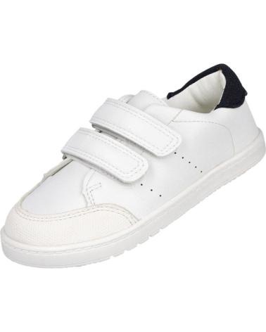 ZAPATILLAS DEPORTIVAS BAREFOOT BUBBLE BOBBLE KIDS C1482 BLANCO-AZUL BLANCO-AZUL
