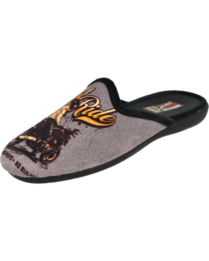 ZAPATILLAS DE CASA BUBBLE BOBBLE 60-45 'FIRST RIDE' NEGRAS NEGRO