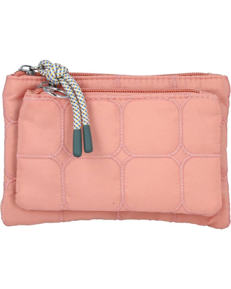 PORTEFEUILLE BUBBLE BOBBLE DN3031 EN NYLON ROSE ROSA
