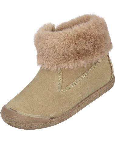 BUBBLE BOBBLE VUL-PEQUES 315-SE-CP FUR BOOTS BEIGE BEIGE