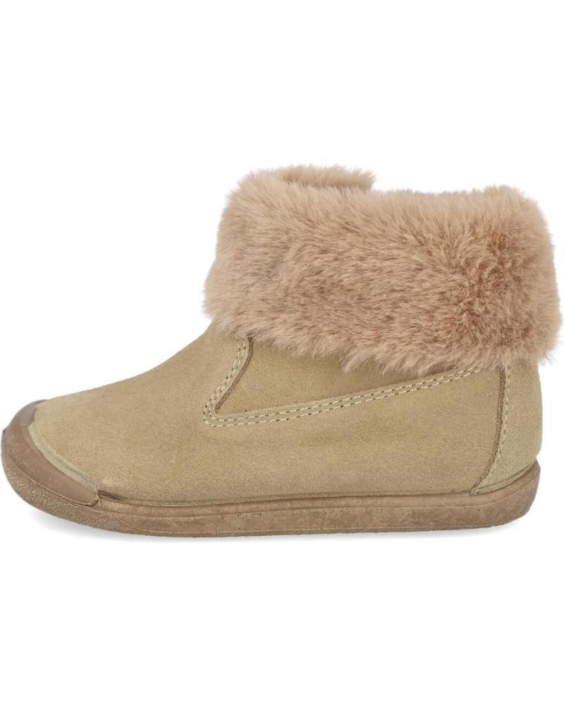 BUBBLE BOBBLE VUL-PEQUES 315-SE-CP FUR BOOTS BEIGE BEIGE