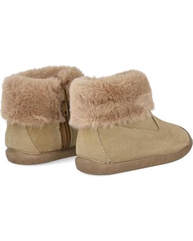 BUBBLE BOBBLE VUL-PEQUES 315-SE-CP FUR BOOTS BEIGE BEIGE