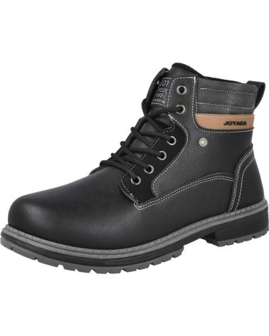 BUBBLE BOBBLE NU10524 STIEFELETTEN SCHWARZ MIT SCHNÜRSENKELN UND REISSVERSCHLUSS NEGRO
