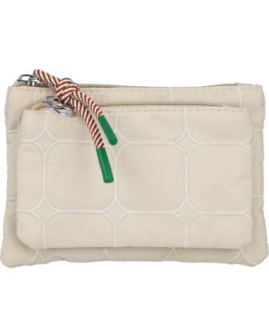 BUBBLE BOBBLE DN3031 NYLON-CLUTCH EISFARBE MIT ZIERKORDEL HIELO