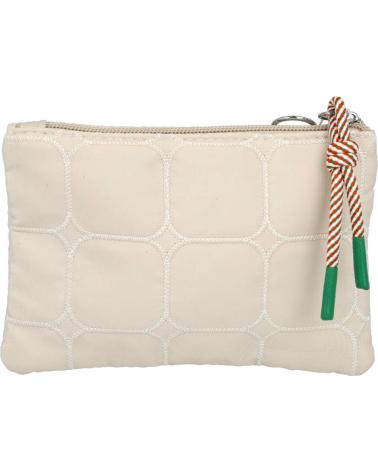 BUBBLE BOBBLE DN3031 NYLON-CLUTCH EISFARBE MIT ZIERKORDEL HIELO