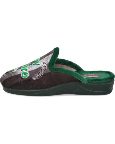 BUBBLE BOBBLE 220 - GREEN KIDS' HOME SLIPPERS 'SOY BÉTICO' VERDE