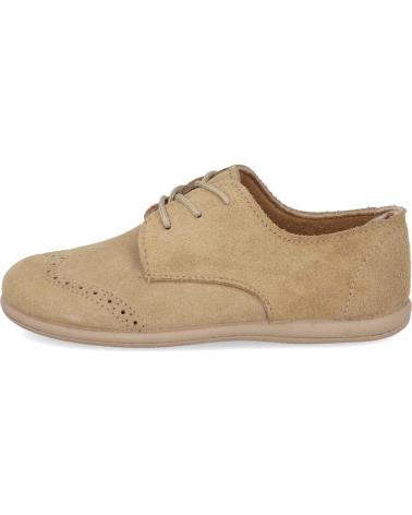BUBBLE BOBBLE VUL-PEQUES 217-SE BEIGE BROGUE SHOES BEIG
