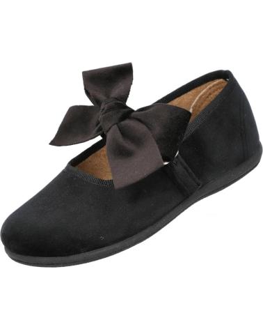 BUBBLE BOBBLE SALOMÉS VUL -PEQUES 254-TLC NOIRS AVEC NŒUD AMOVIBLE NEGRO