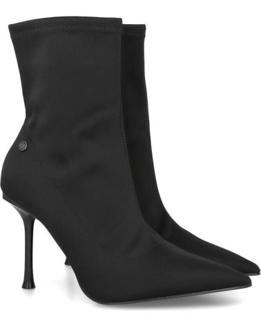 BOTIM DE SALTO FINO BUBBLE BOBBLE AW-5465 PRETO NEGRO