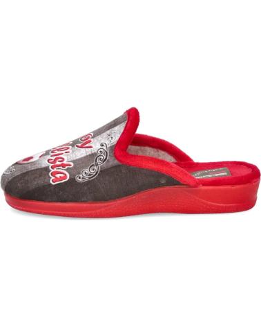 BUBBLE BOBBLE 220 RED HOUSE SLIPPERS ROJO