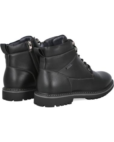 BUBBLE BOBBLE A950 SCHWARZE STIEFEL MIT SCHNÜRSENKELN UND REISSVERSCHLUSS NEGRA