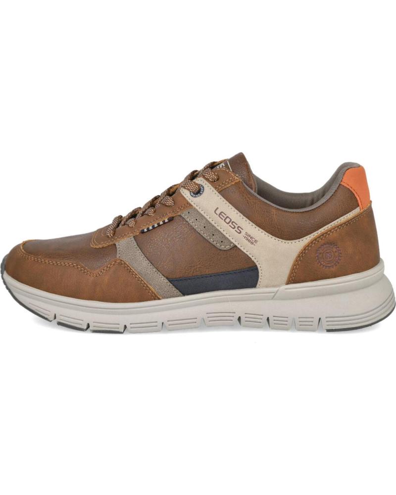 BUBBLE BOBBLE MU9571-8 COGNACFARBENE FREIZEIT-SNEAKERS COGNAC