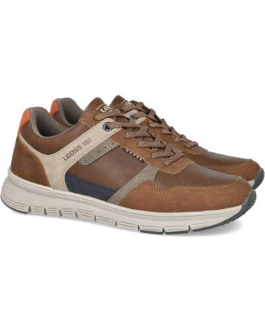 BUBBLE BOBBLE MU9571-8 COGNACFARBENE FREIZEIT-SNEAKERS COGNAC