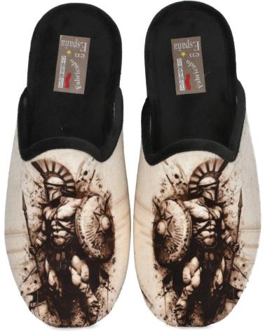 BUBBLE BOBBLE ANDREA RUIZ 60-S99 SCHWARZE HAUSSCHUHE KRIEGER-PRINT NEGRO