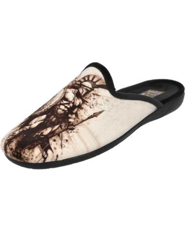 BUBBLE BOBBLE ANDREA RUIZ 60-S99 SCHWARZE HAUSSCHUHE KRIEGER-PRINT NEGRO