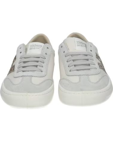 VICTORIA ZAPATILLAS MUJER MODELO OLMO BAREFOOT EFECTO PIEL COLOR GRIS